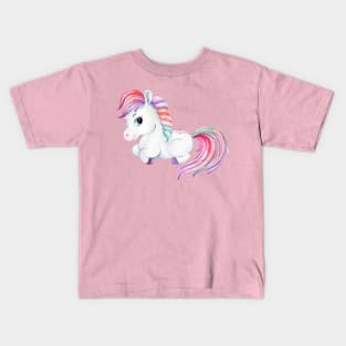 Lovely little unicorn Kids T-Shirt